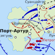 Бои на подступах к Порт-Артуру